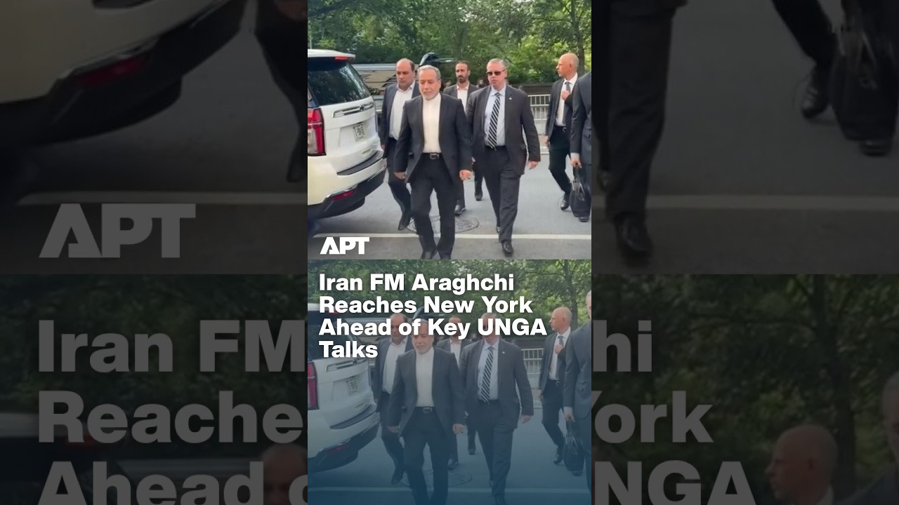 Araghchi Arrives in New York as Iran Prepares for UNGA Address | APT