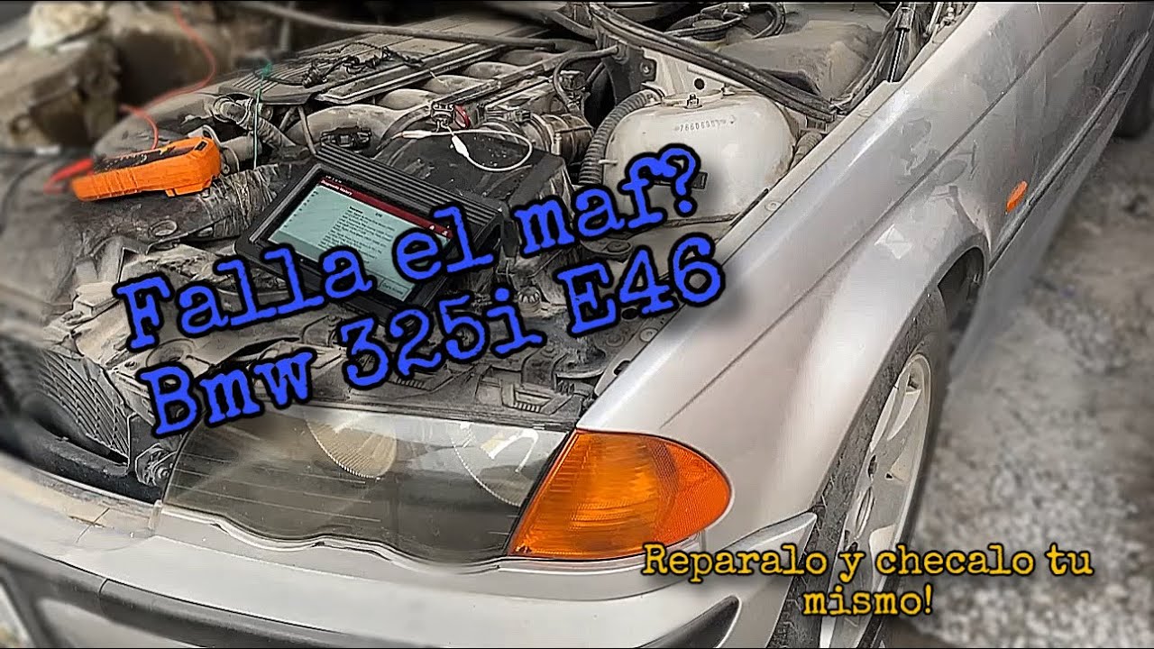 Como checar y reparar falla inestable sensor maf bmw 325i 320i e46