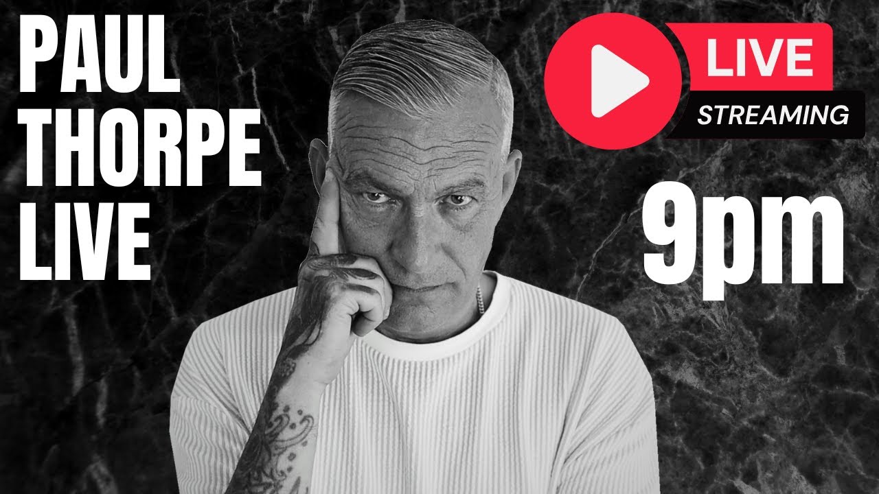 Paul Thorpe & Guests LIVE at 9pm UK time