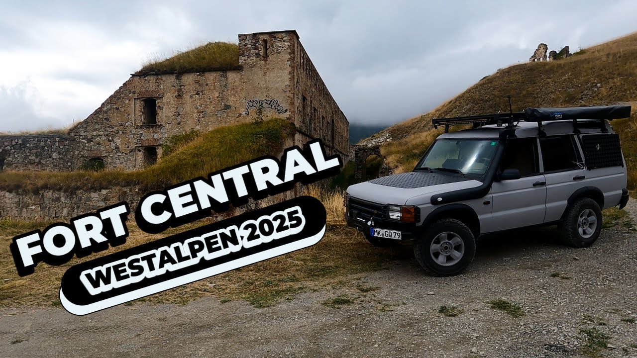 Legend&auml;re Stellpl&auml;tze ! Westalpen Offroad: Fort Central