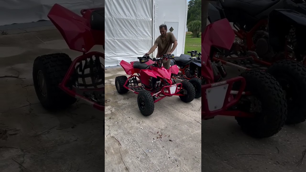 2 stroke or 4 stroke? #atv #walshracecraft