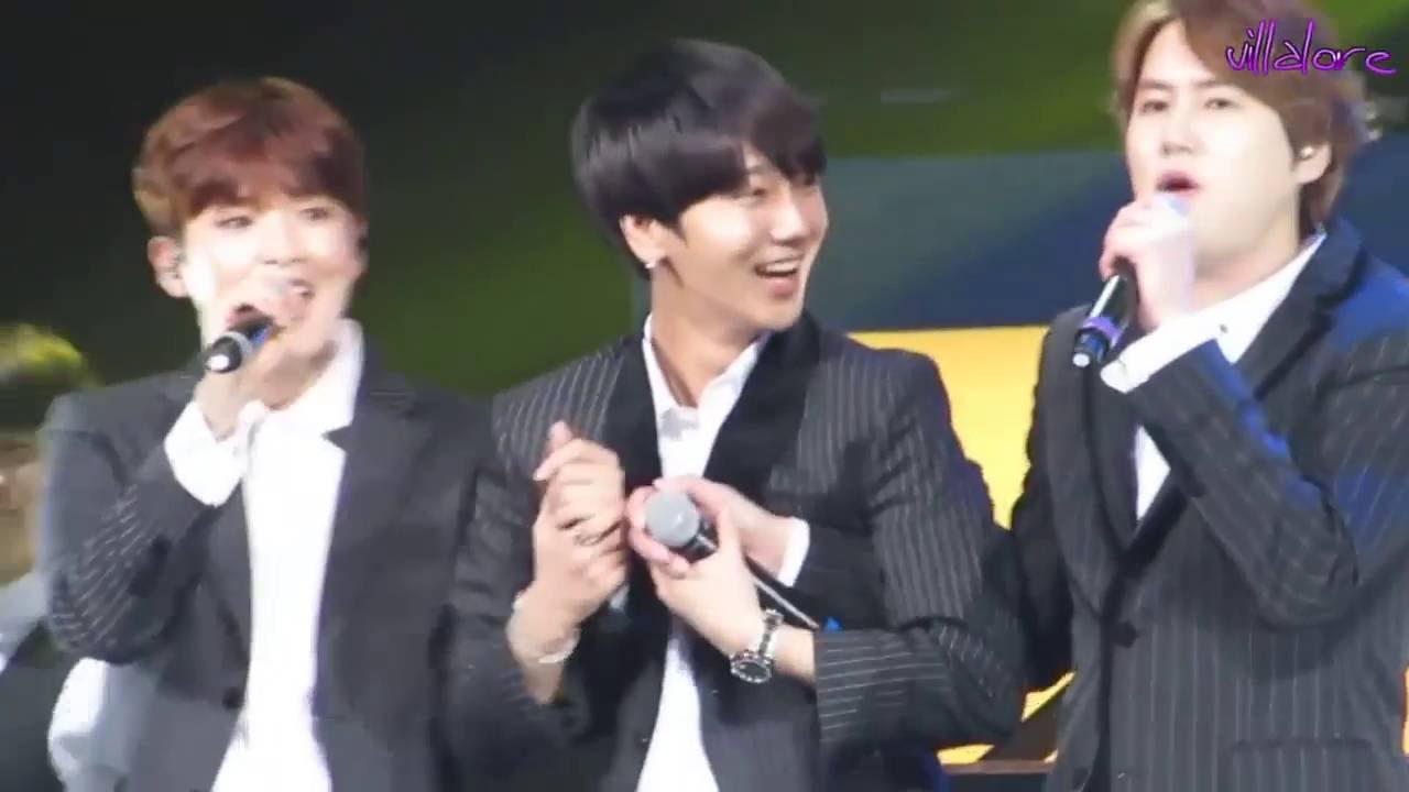 Yesung wants to be part of Kyuhyun & Ryeowook hug!