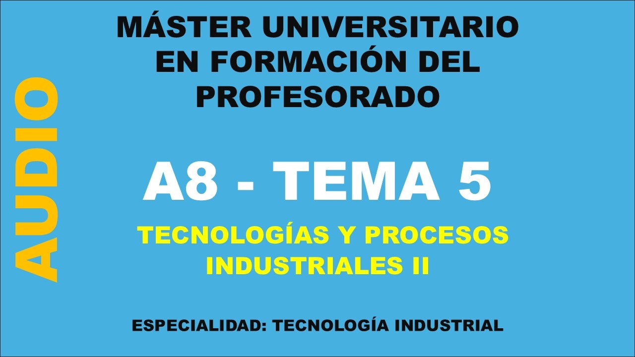 MÁSTER PROFESORADO - A8 - TEMA 5 - PÓDCAST