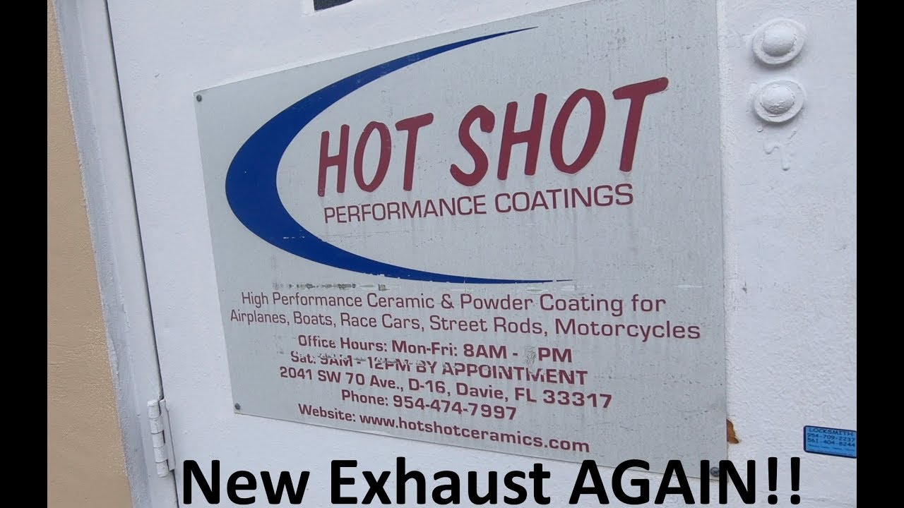 Ceramic Coating entire exhaust on my BMW S1000RR