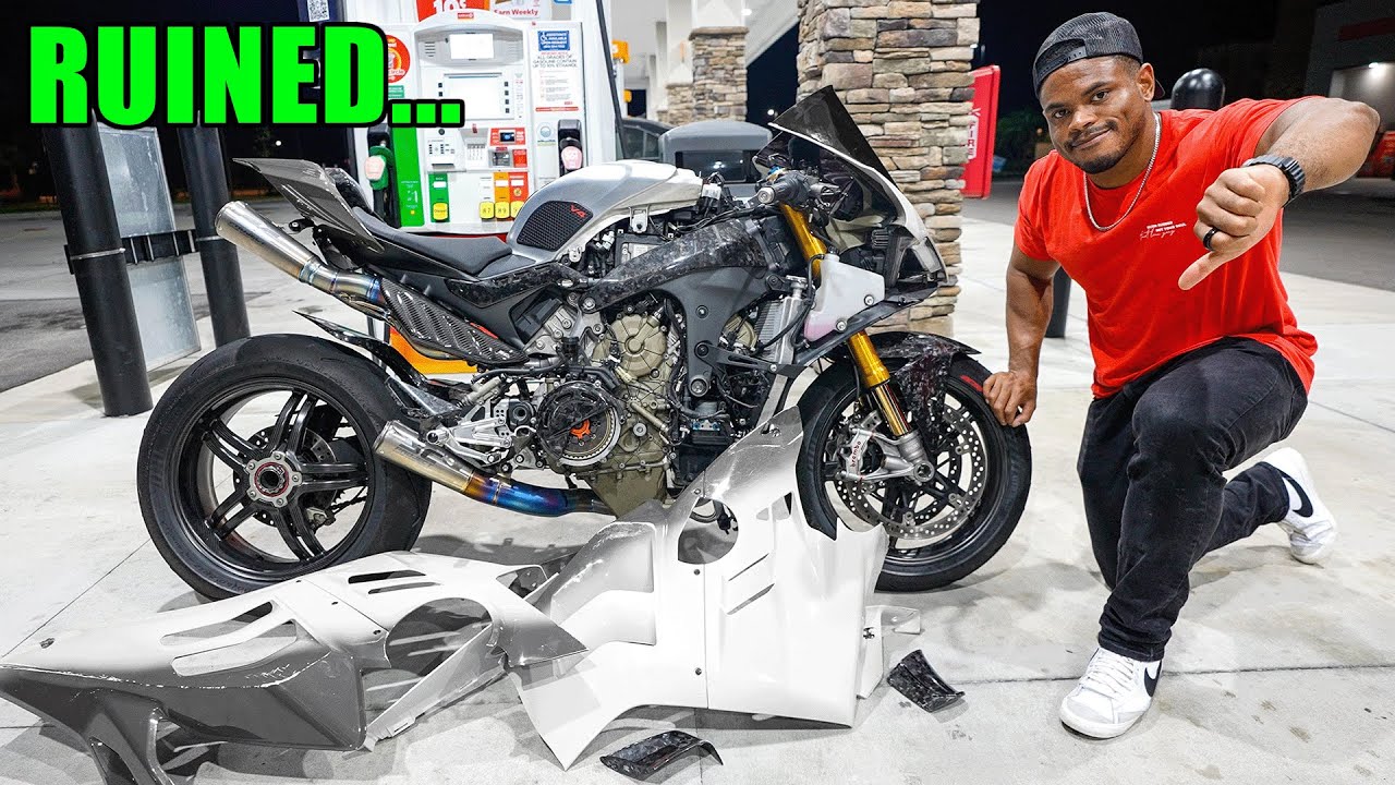 РАСКРЫВАЕМ, ЧТО СЛУЧИЛОСЬ С МОИМ Panigale V4 SP2...
