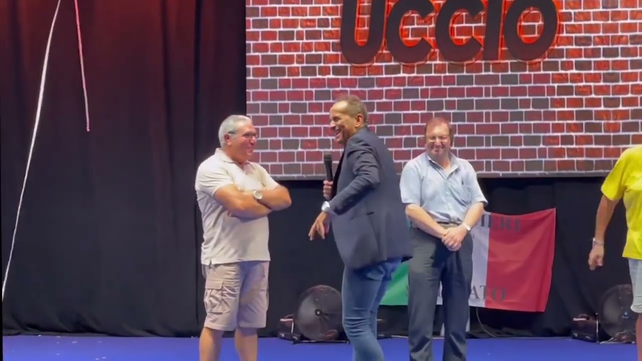 Uccio De Santis - Gioco col pubblico - Mazara Del Vallo