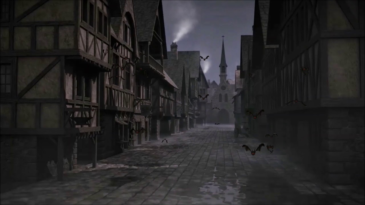 Medieval Town In Transylvania - ASMR Ambience