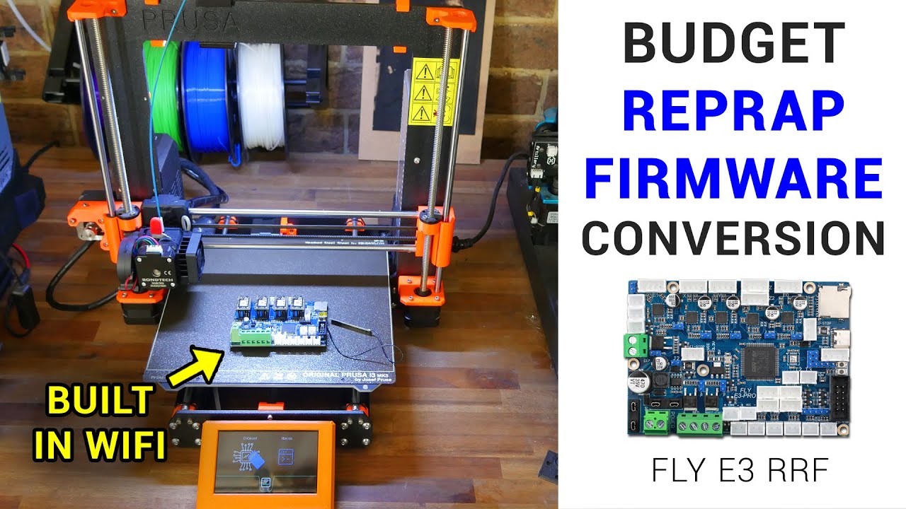 Конвертация прошивки Prusa в Duet RepRap с помощью платы Fly E3 &mdash; пошаговое руководство