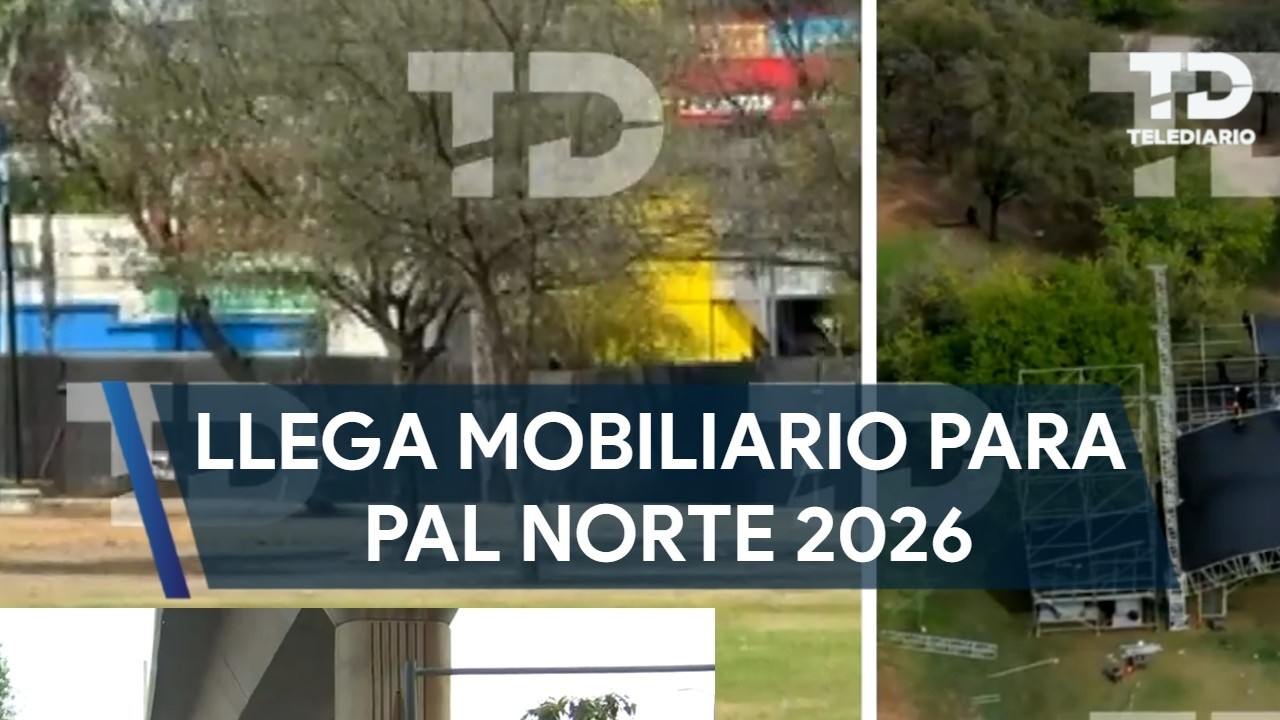Comienzan a instalar escenarios para Pa'l Norte 2026 en Parque Fundidora