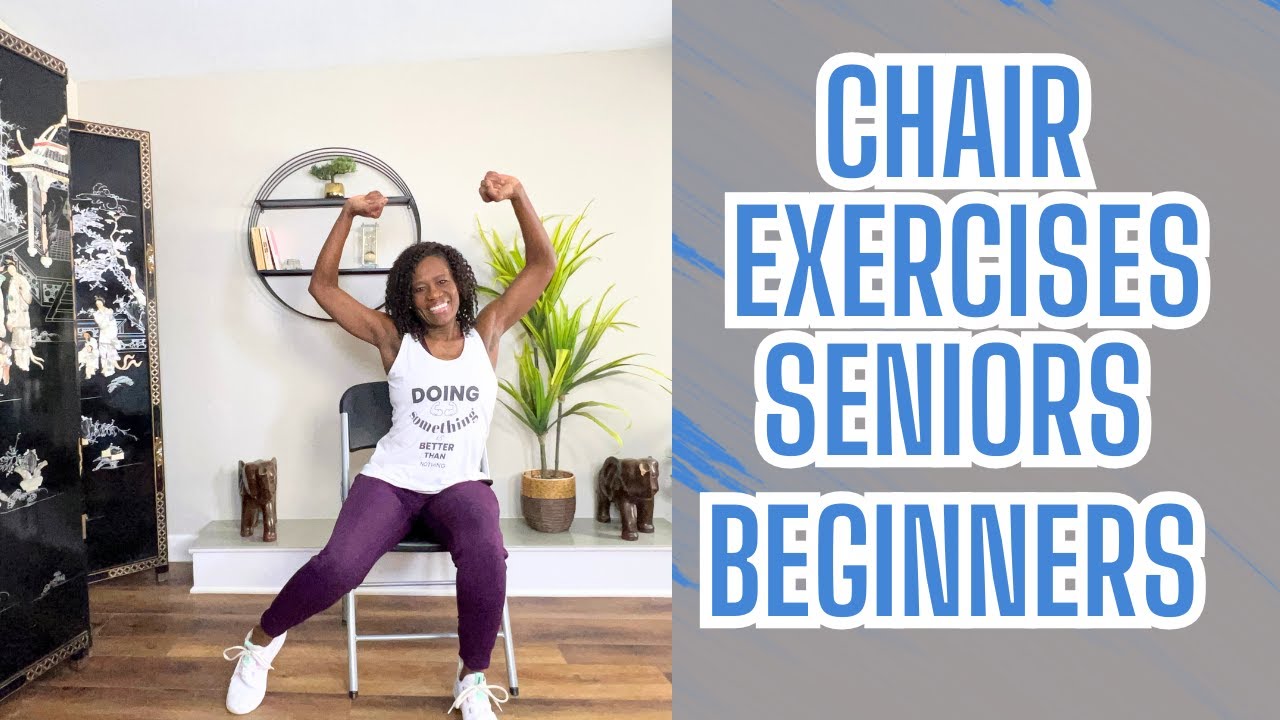 Chair Exercises for Seniors and Beginners with Bernice Taylor (18 minutes)