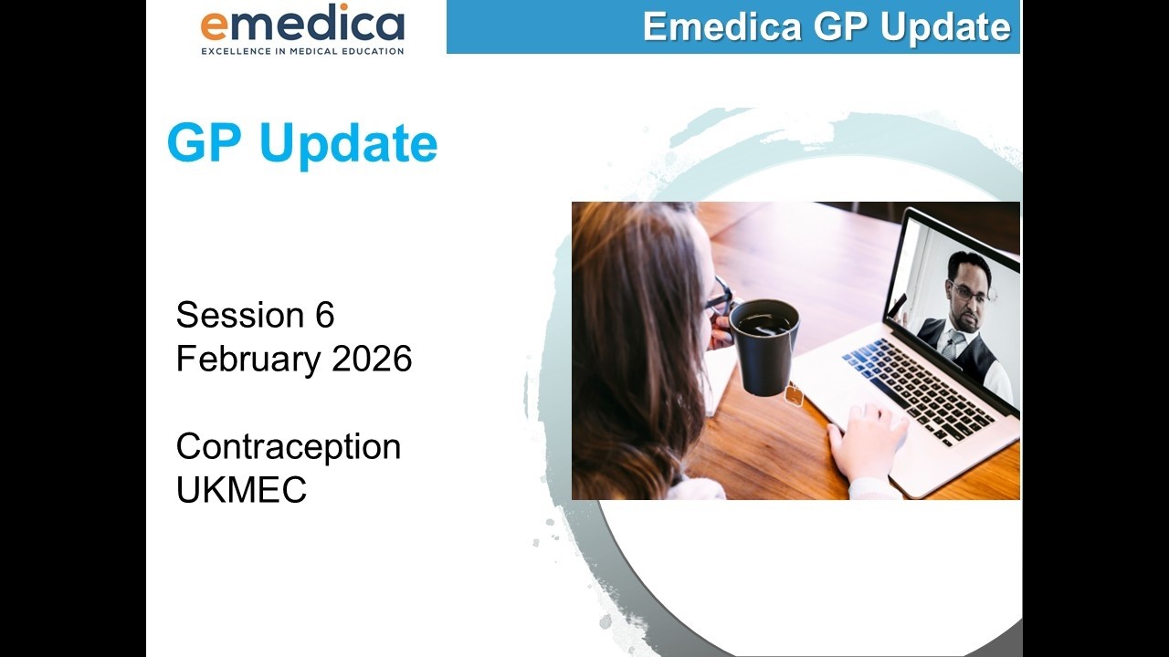 Emedica GP Update: February 2026 - Contraception / Updated UKMEC Guidelines