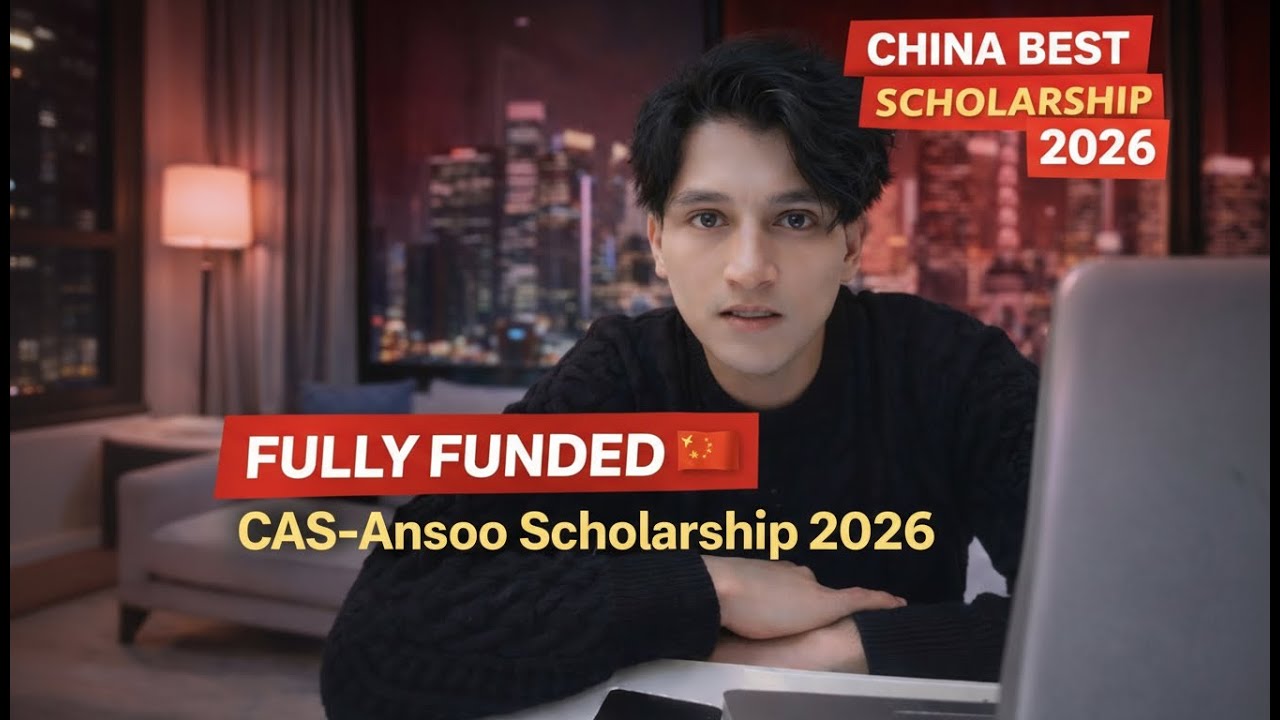 CHINA BEST SCHOLARSHIP – CAS-Ansoo Scholarship 2026 | Fully Funded Study in China