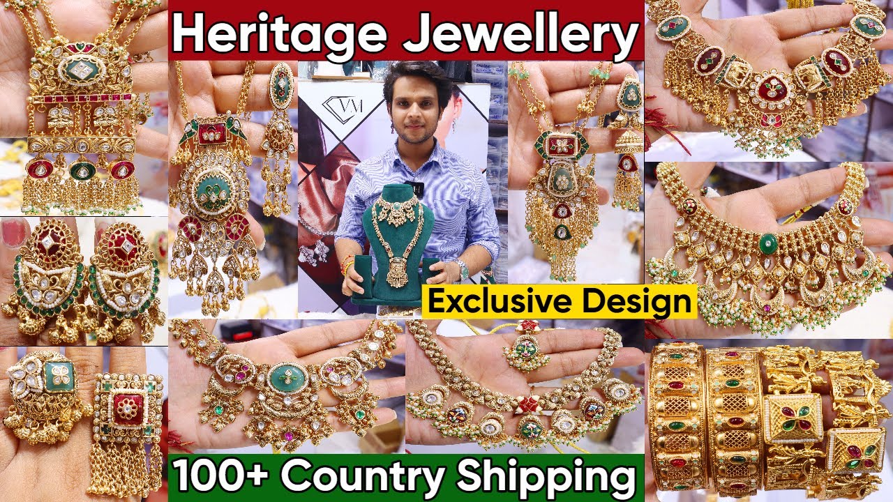 Latest Premium Traditional & Heritage Indian Bridal Jewellery Collection 2025 | Copper Brass Jewelry