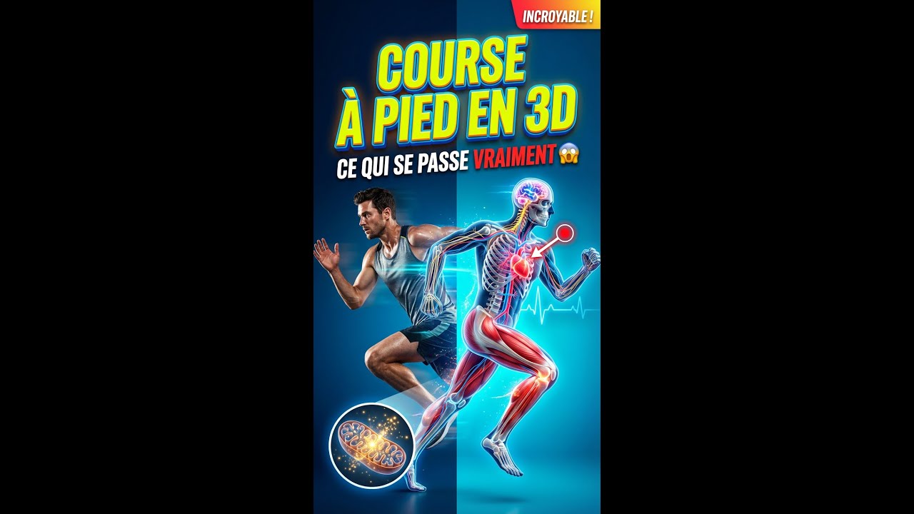 Voici ce qui arrive à votre corps pendant la course!! Incroyable