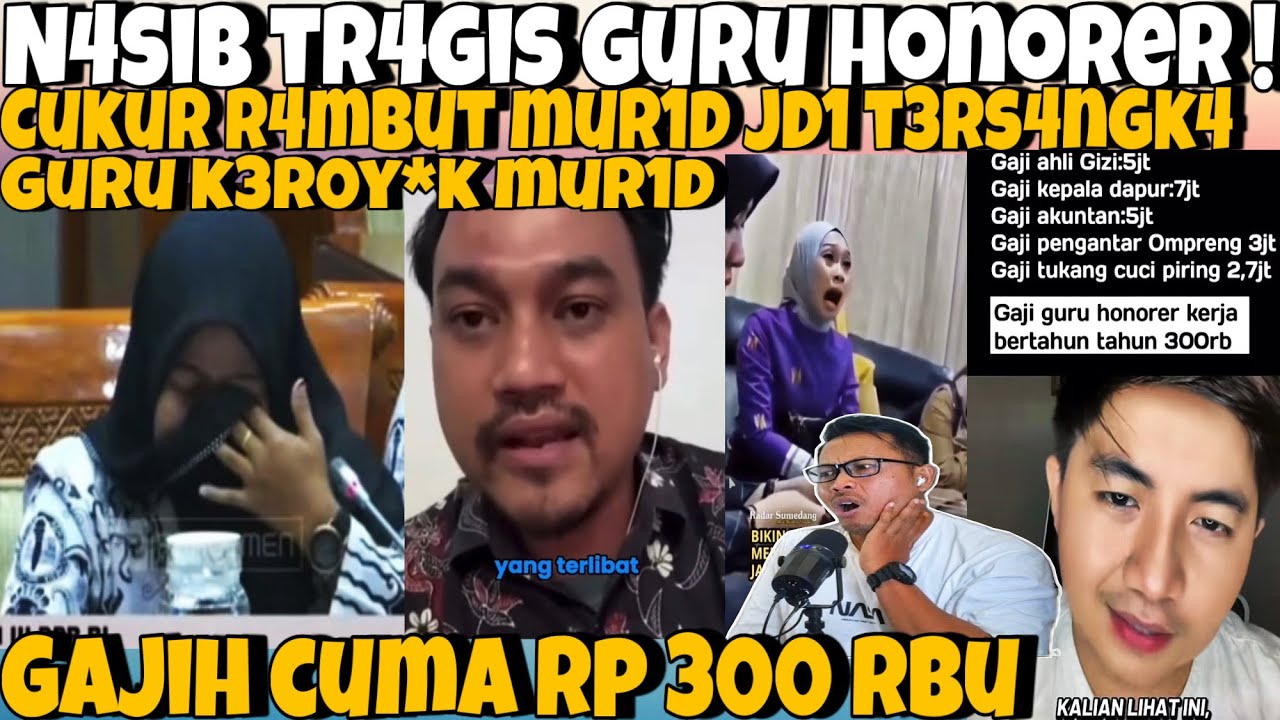 N4SIB TR4G1Z GURU H0N0R3R‼️P3RKAR4 SP3LE JD1 T3RS4NGK4 ! GAJIH CUM4 300 RIBU ! BEDA JAUH PTGAS MBG