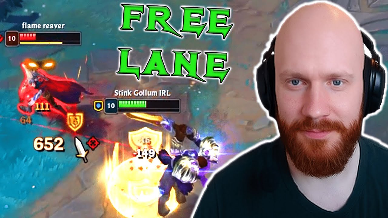 Is playing Garen Midlane Easy Mode?