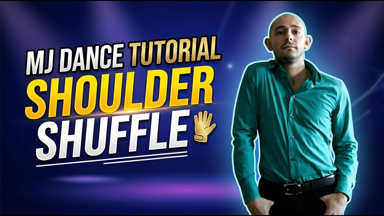 Michael Jackson dance tutorial - Michael Jackson Shoulder Shuffle