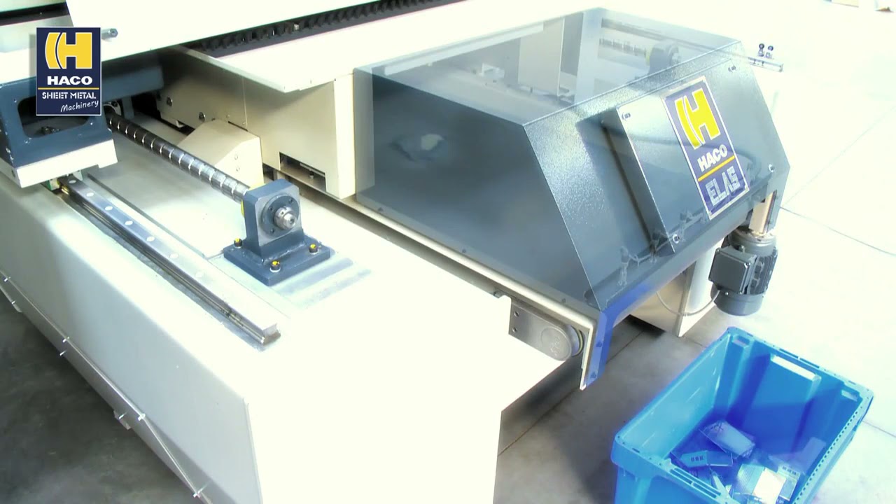 Wykrawarka CNC HACO Q5. Wykrawanie i gięcie blach