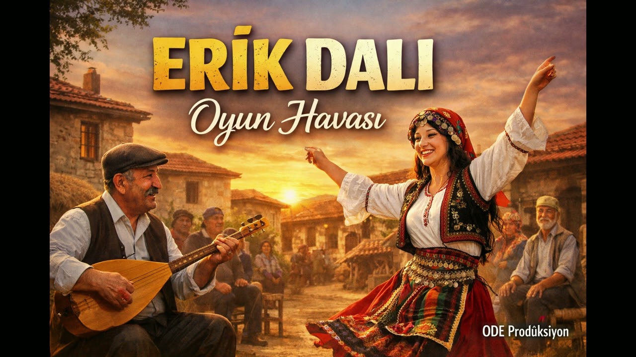 Erik Dalı Oyun Havası | Köy Meydanında Bağlama ve Halk Oyunu