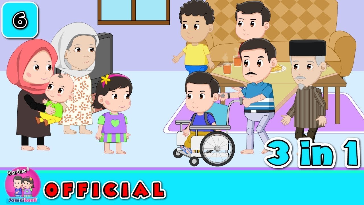 6 Kompilasi 3 Video❤Jamal Laeli Series 3 In 1❤Jamal Laeli Series Official