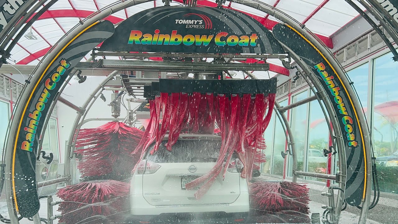 Tommy's Express Car Wash Tampa - Dual Angle 4K Inside Views