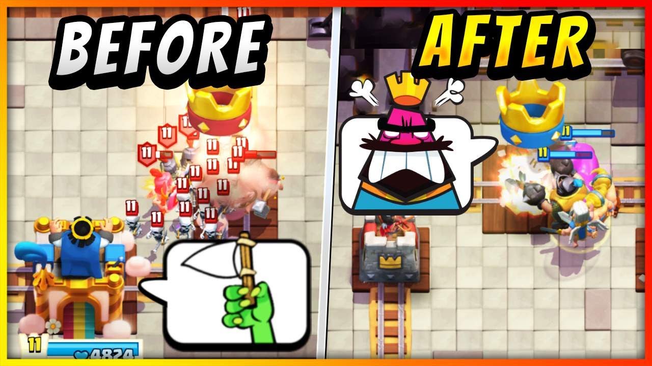 I FAKE RAGE QUIT in Clash Royale