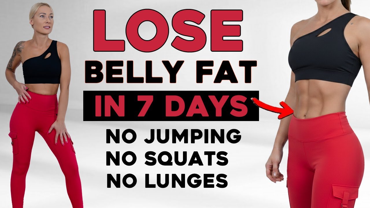 🔥Burn Belly Fat in 1 Week🔥 15-Min Standing Abs Workout🔥 No Squats, No Lunges, No Jumping🔥