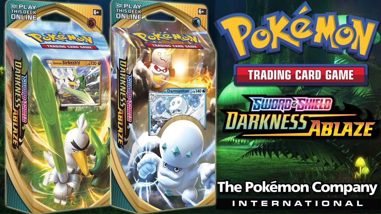 Pokemon Darkness Ablaze Theme Decks Opening!