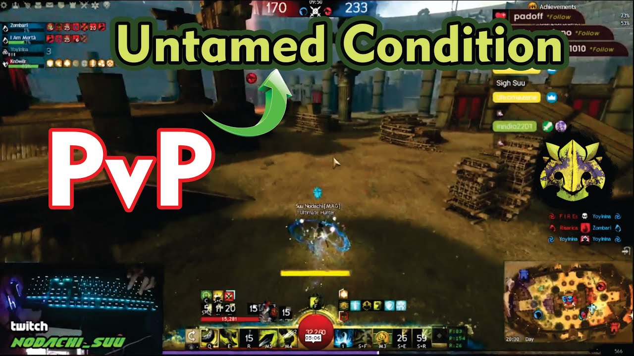 Untamed Condi Axe Torche sPvP Ranked Gold 3+ / Platinum 1 - Guild Wars 2 PvP - Part 7