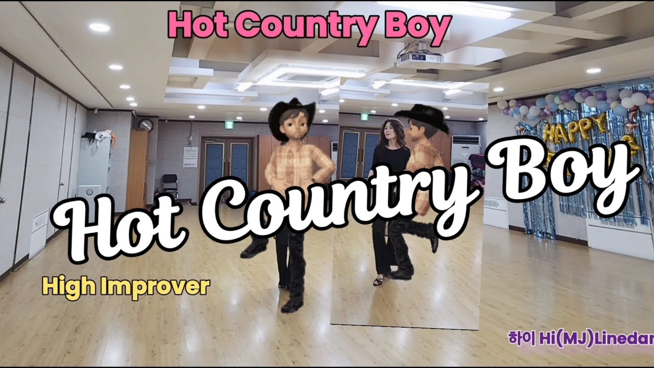 Hot Country Boy Linedance/High Improver핫 컨트리 보이 라인댄스 