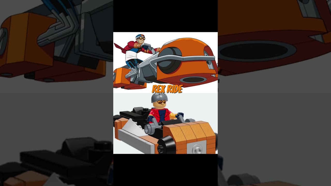 Generator Rex Rex Salazar Machines Customs(Mecabricks)#generatorrex#rexsalazar#lego#shorts