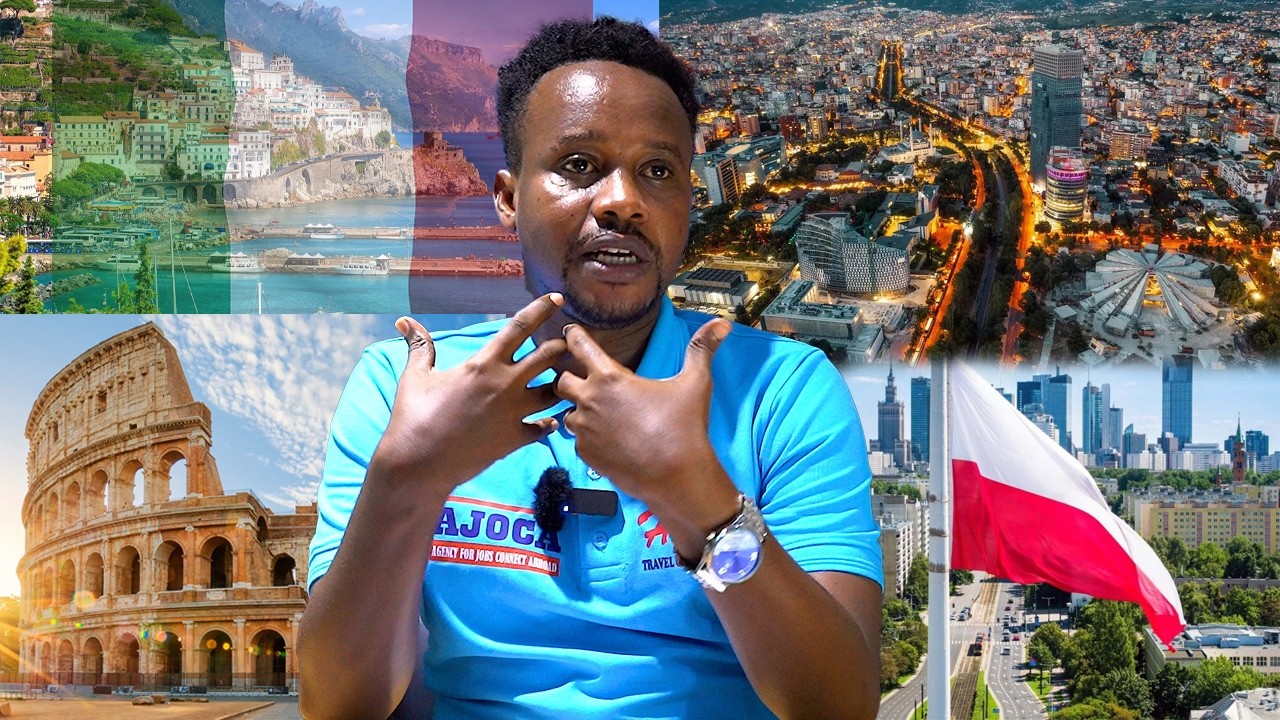 Uwutazoja muri EUROPE n'uwutabishaka//Inzira ya ITALY, POLOGNE na ALBANIE iruguruye//kugira ujeyo bi