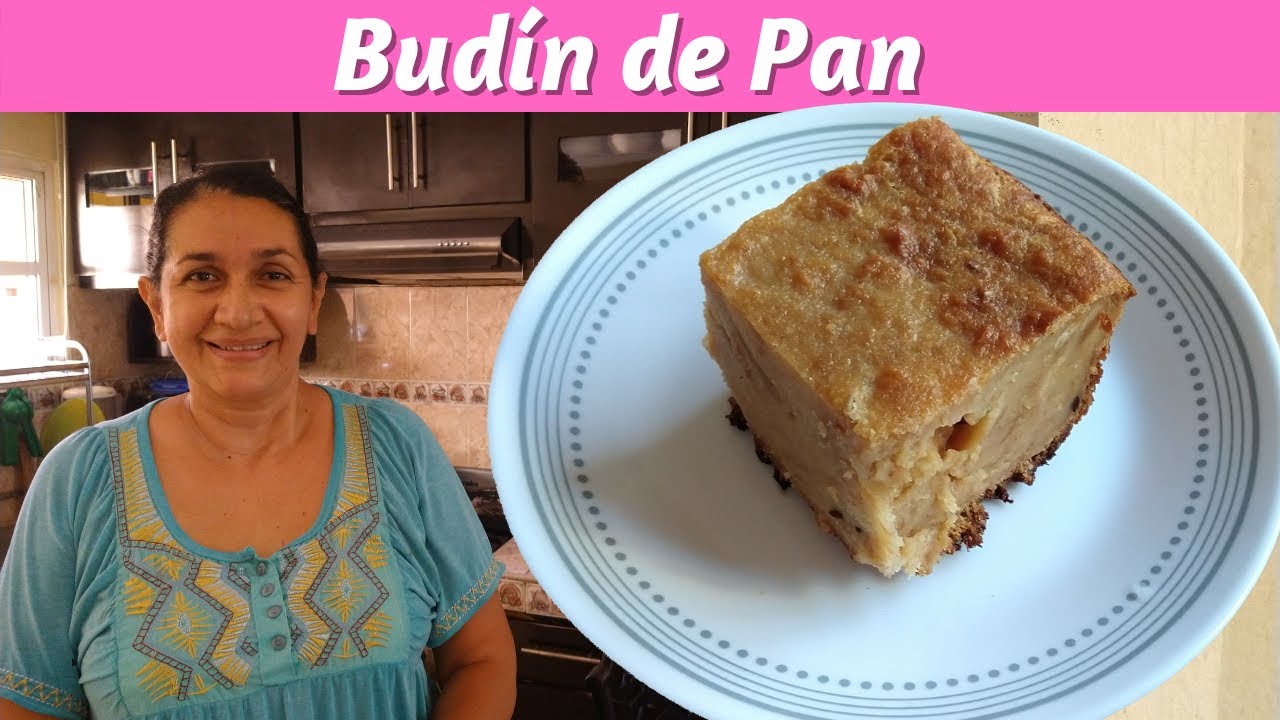 BUDÍN DE PAN 🍞, CASERO | ¡No tires tus sobras de pan, mira lo que puedes hacer!