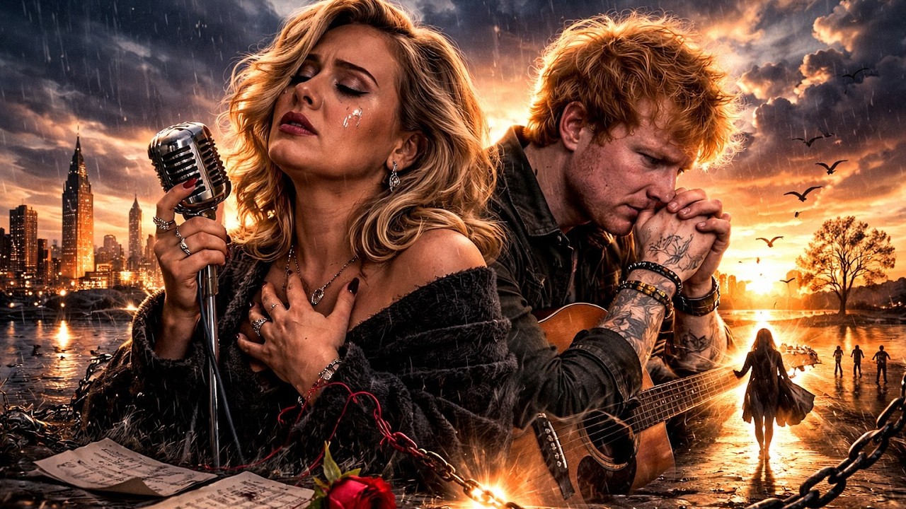 Adele - When the world says walk away ( AI Music Video) ft Ed Sheeran