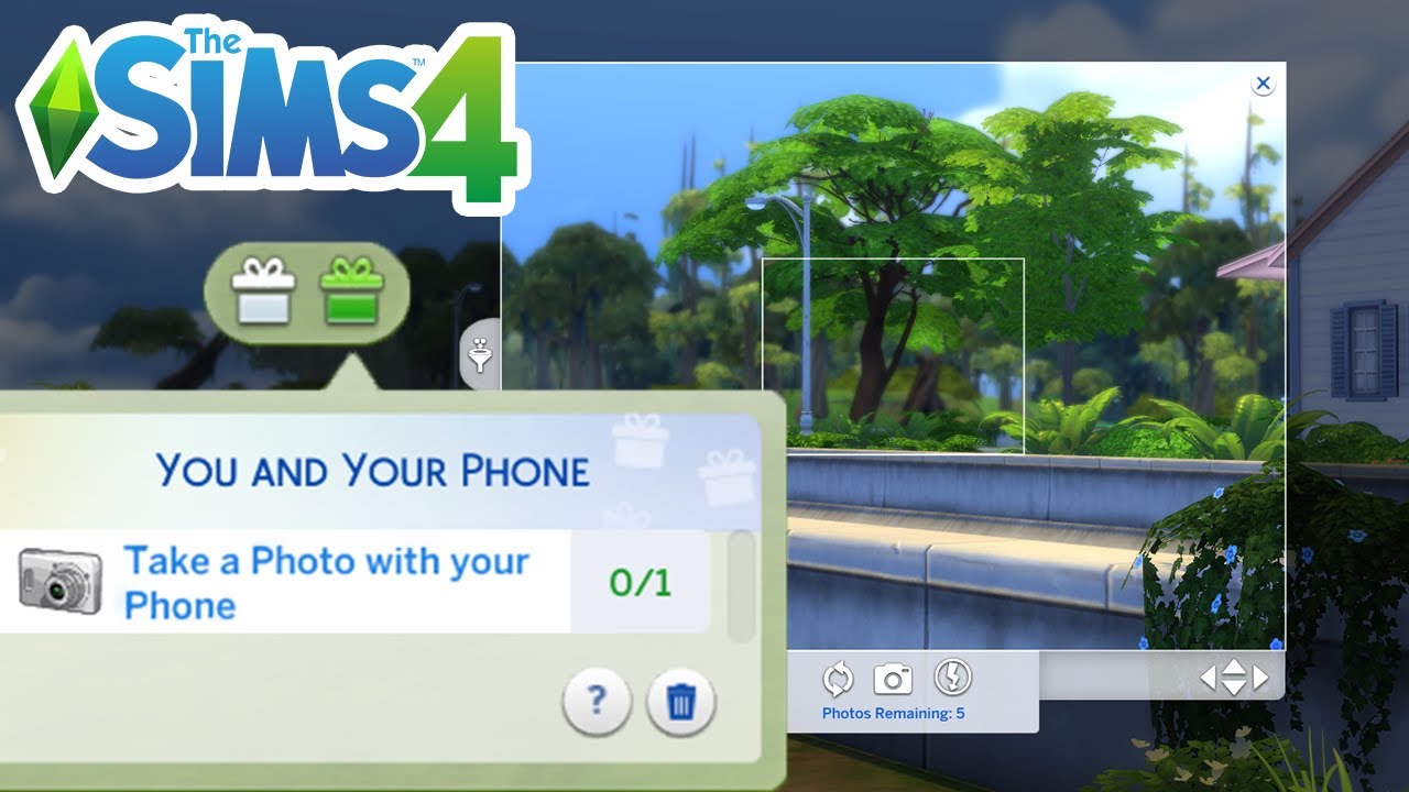 How To Take a Photo with your Phone - The Sims 4