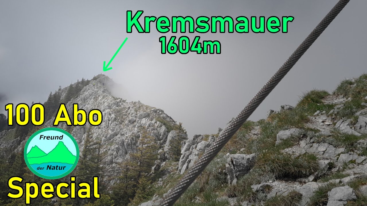 100 Abo-Special mit Rutschpartie 🛝⛰️ Kremsmauer (1604m) via Westgrat (UIAA II)