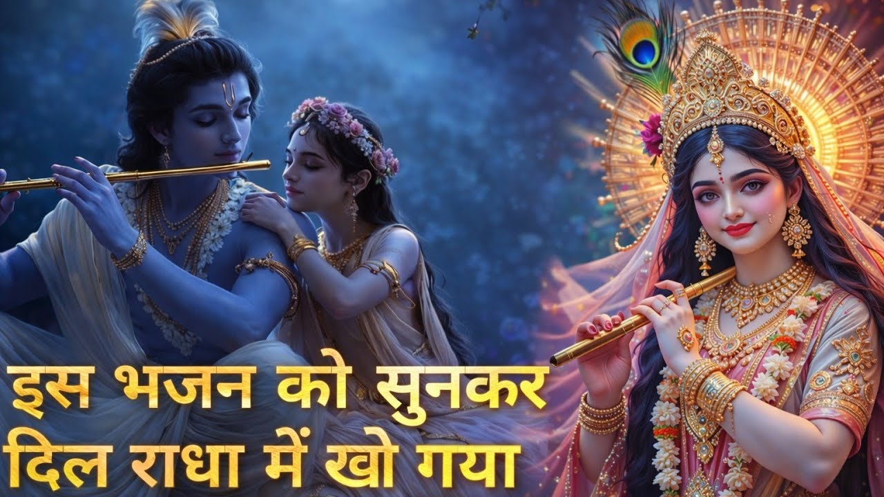 🌼 Soulful Jai Radha Shri Radha Bhajans 2025 | Divine Nonstop Krishna Bhakti Songs | Peacful Bhajan