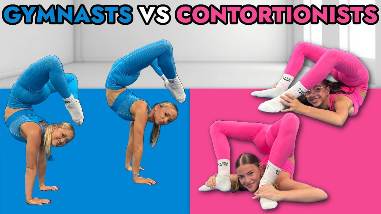 Who is the most flexible? ￼😏 GYMNASTS VS CONTORTIONISTS