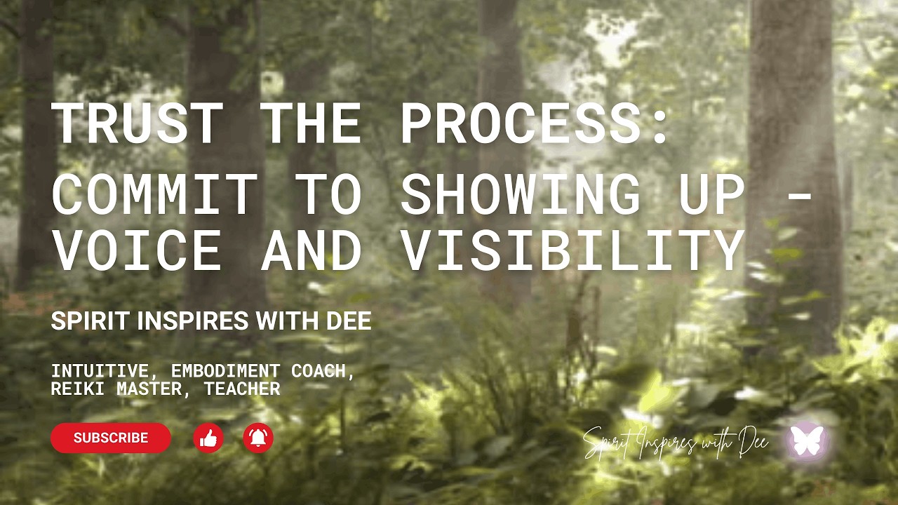 Trusting The Process & Showing Up in Visibility