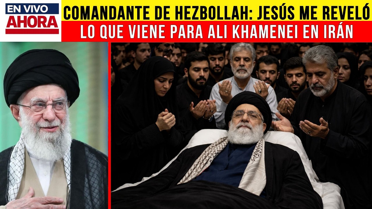 Muere comandante de Hezbollah: Jesús revela giro 2026—Khamenei pierde control | ECM
