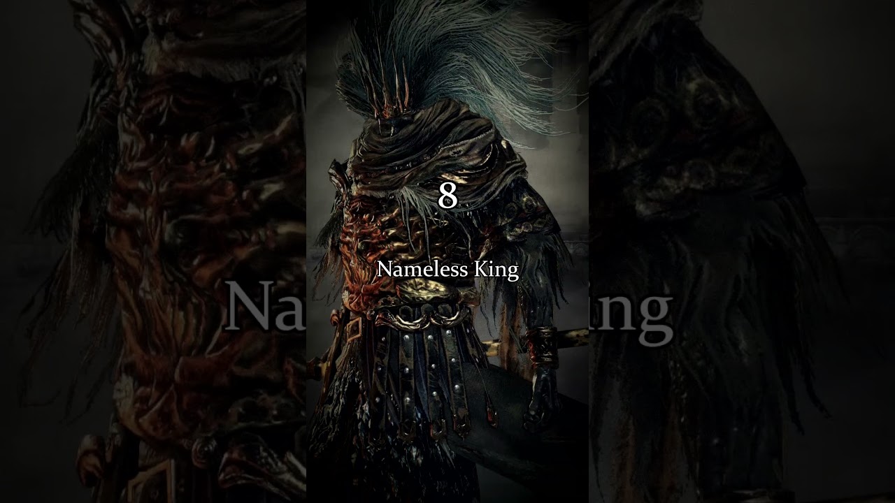 The Definitive Dark Souls Top 10 Most Powerful Characters List #shorts #darksouls #gaming #games
