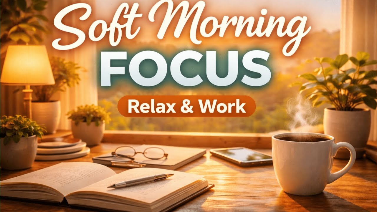 Soft Morning Focus – Relax & Work