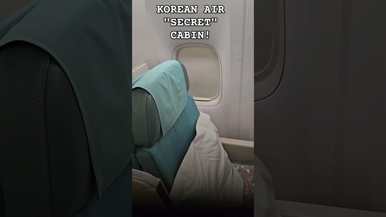 ВСЕГДА ВЫБИРАЙТЕ ЭТОТ КАБИНЕТ! ПРЕСТИЖНЫЙ БИЗНЕС-КЛАСС KOREAN AIR! #travelvlog #рейс #koreanair #...