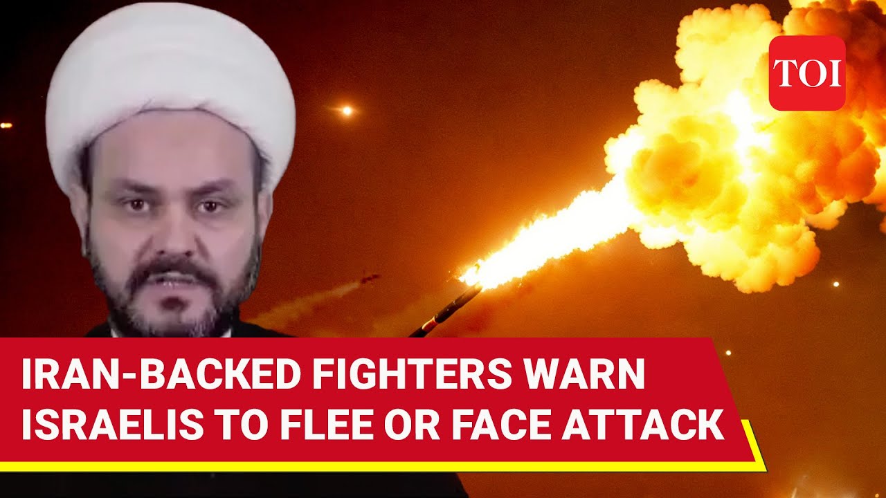 Iraq's Islamic Resistance Pounds Israel's Haifa With Iran-made Al-Arqab Cruise Missile | Watch