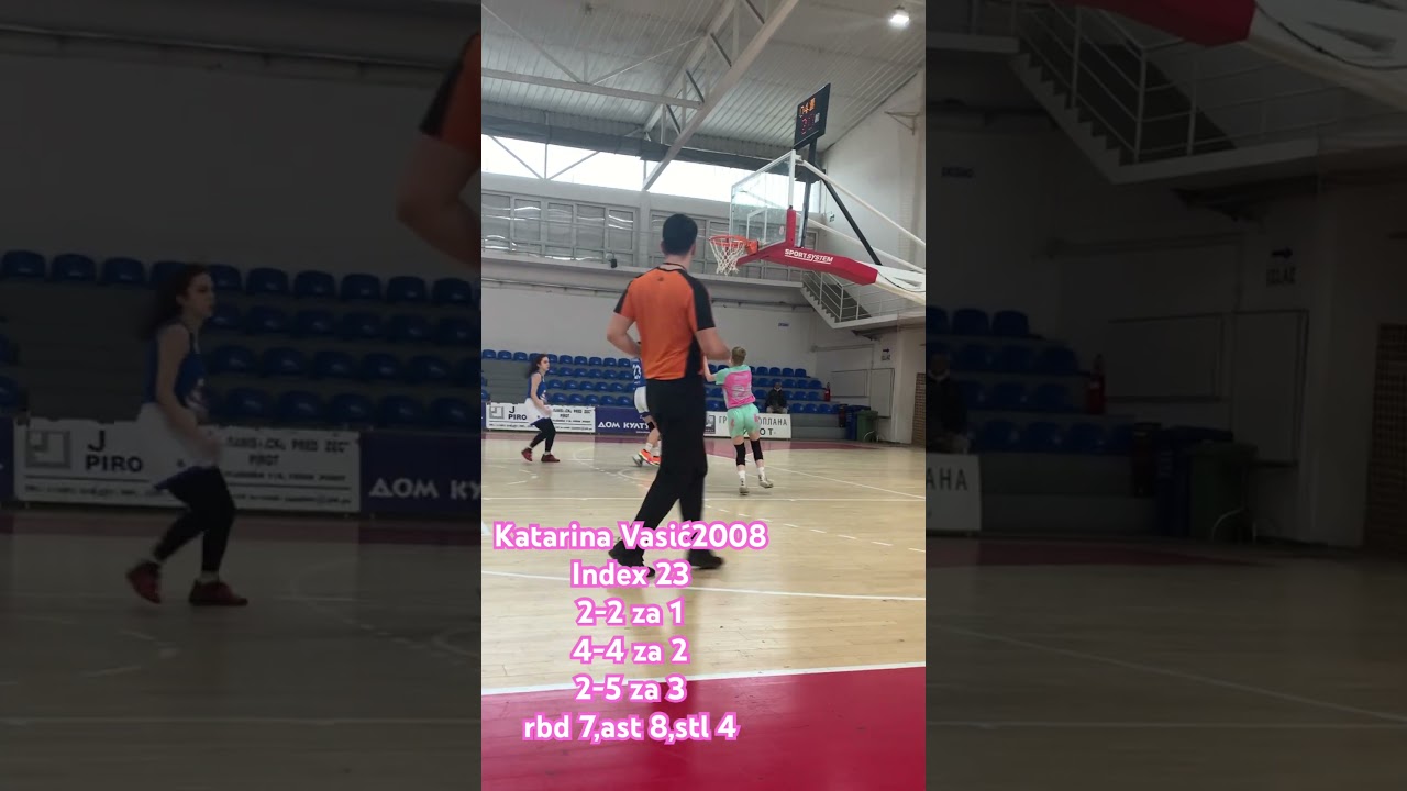 Sa 16 godina Palancanka #basketball u seniorskoj ligi 1 ZRL Jug 2
