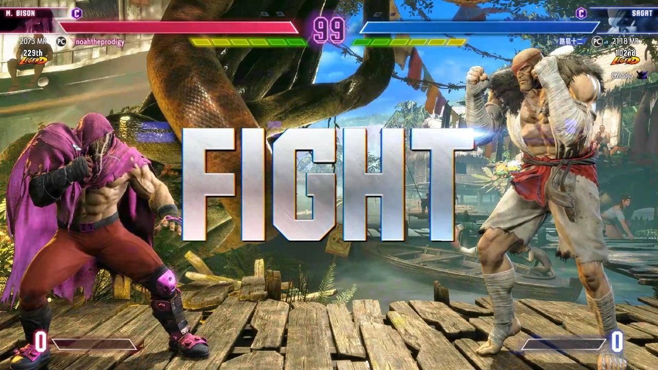 Street Fighter 6 🔥 СЯОХАЙ (Сагат) против НОА ПРОДИДЖИ (М. Бизон) 🔥 Высококлассные поединки в SF6!