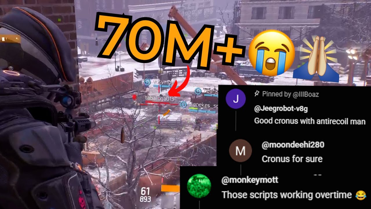 My Beams Made Friends Accuse Me of Cheating.. I The Division 1 pvp