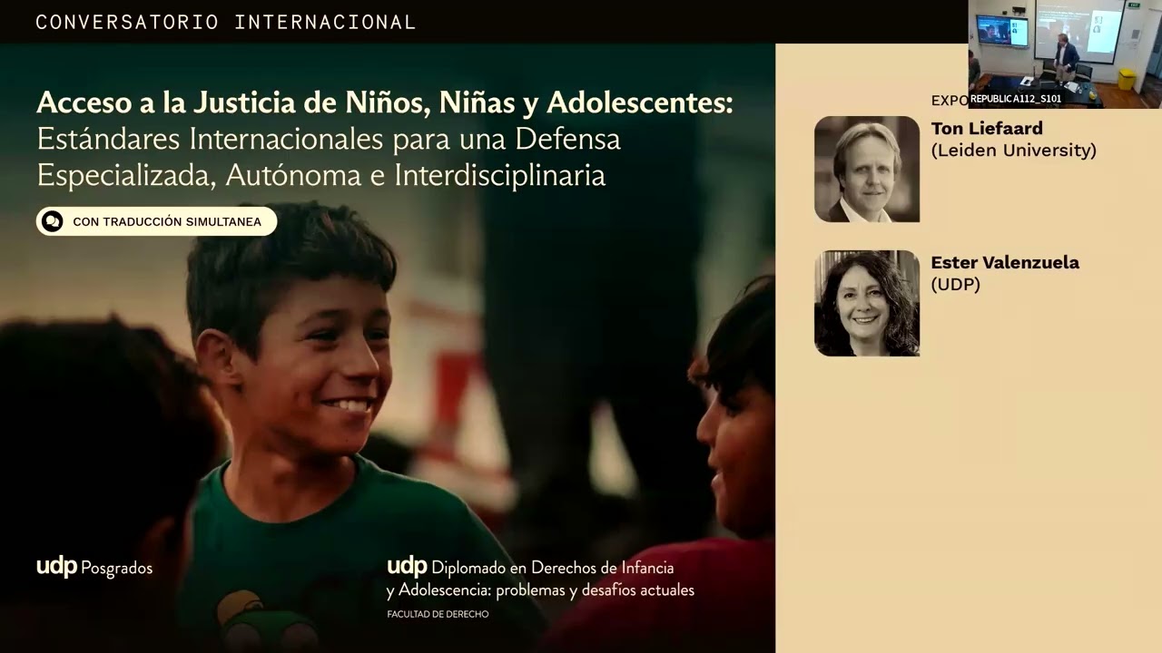 Acceso a la Justicia de Niños, Niñas y Adolescentes.
