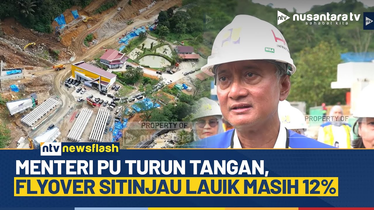 Menteri PU Tinjau Progres Pembangunan Flyover Sitinjau Lauik di Kota Padang | NTV NEWS FLASH