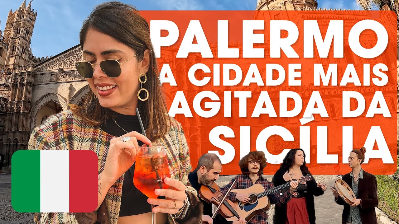 Passeando na CAPITAL da SICÍLIA - Palermo, ITÁLIA